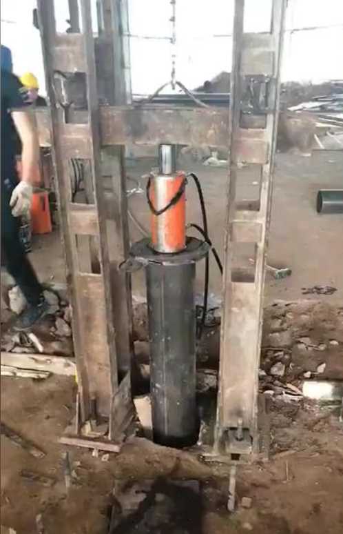 阜阳临泉县钢管桩加固